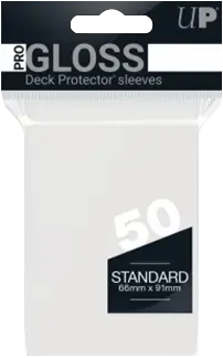 UP - Standard Sleeves - Clear (50 Sleeves)