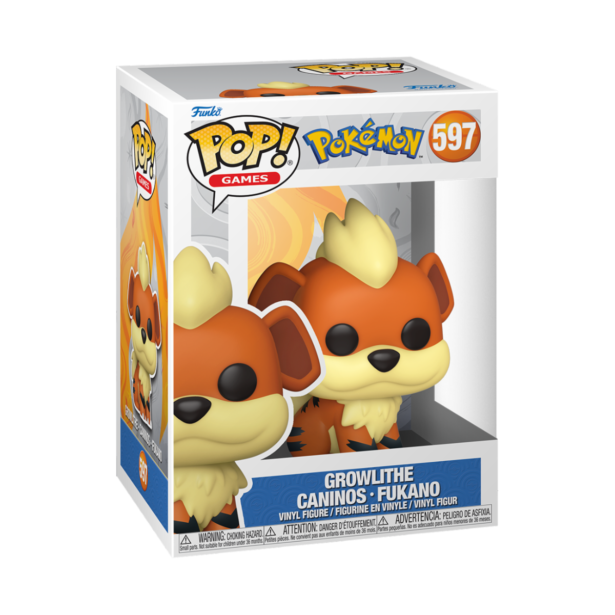 Funko POP! Pokémon Growlithe Games #597