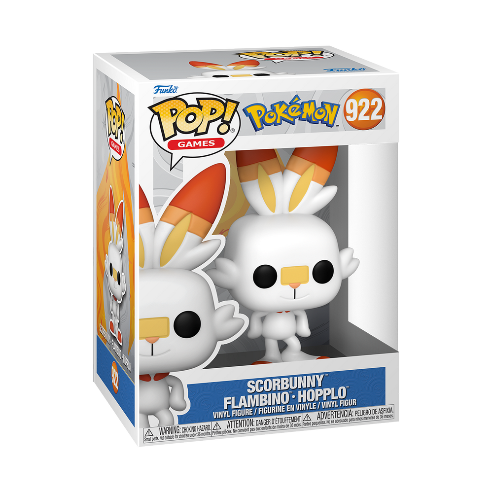 Funko POP! Games Pokémon Scorbunny #922