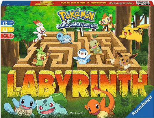 Board Game - Pokémon Labyrinth - DE/EN/ES/FR/IT/NL/PT