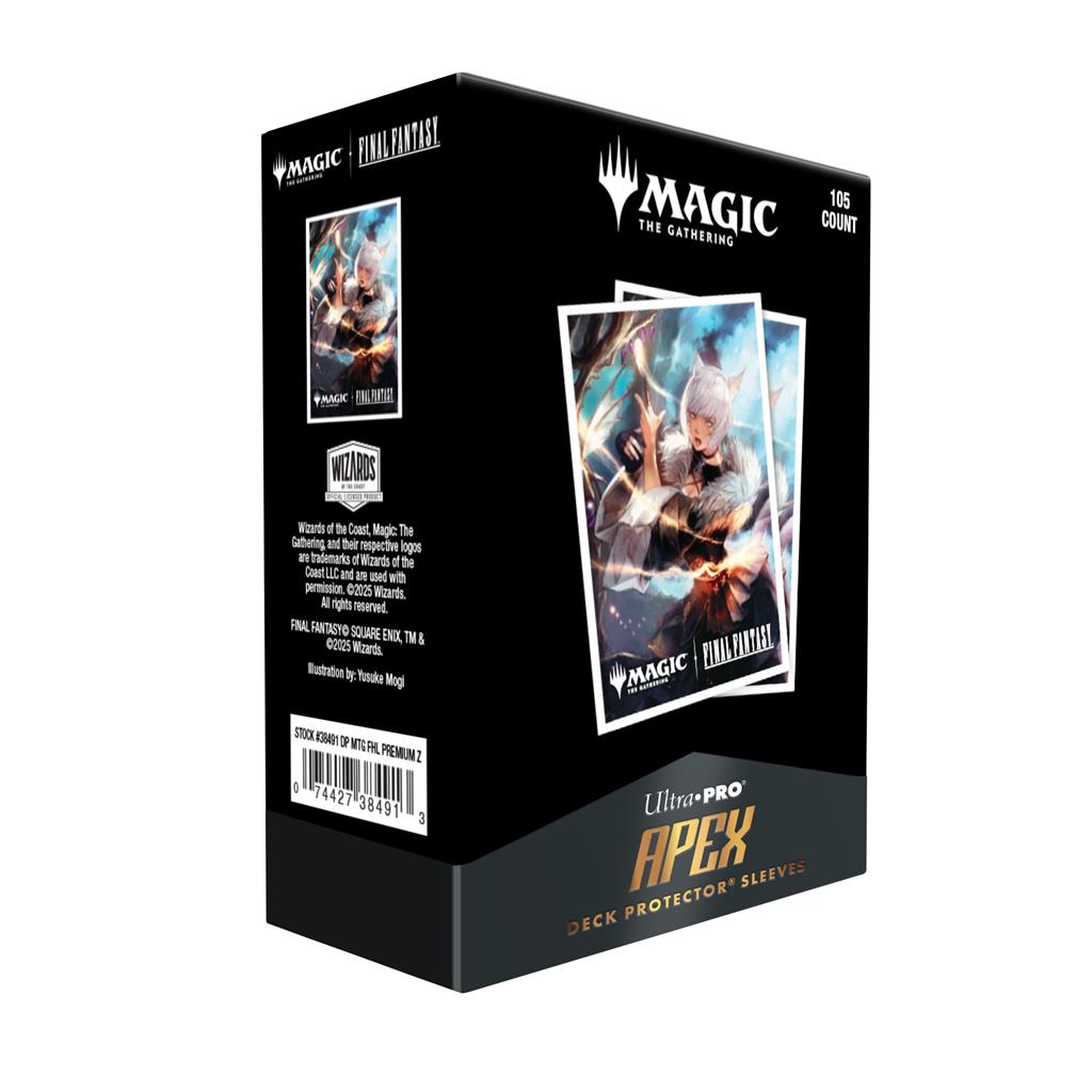 UP - MTG - Final Fantasy Q4 105Ct Apex Deck Protector Sleeves Premium Z For MTG