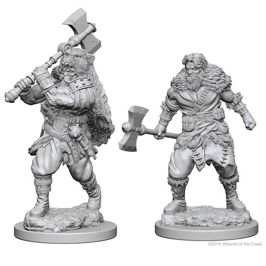D&D Nolzur's Marvelous Unpainted Miniatures - Human Male Barbarian