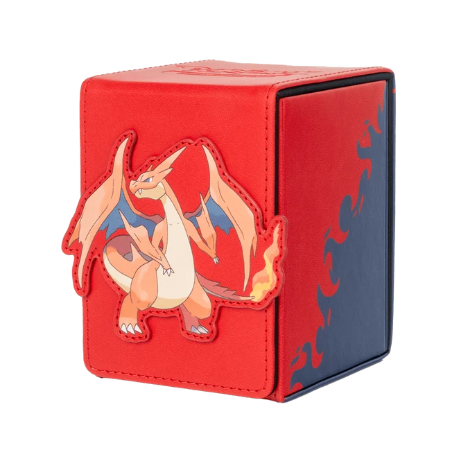 UP - Mega Charizard Y Alcove Flip Deck Box for the Pokémon Trading Card Game