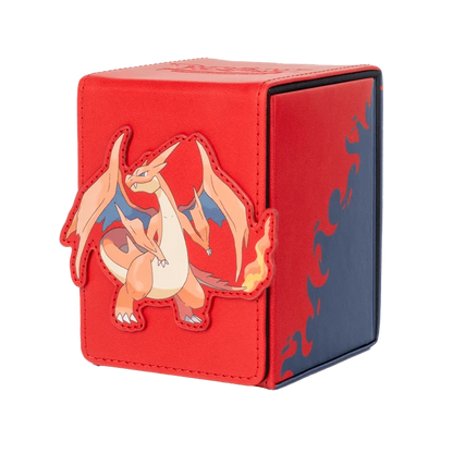 UP - Mega Charizard Y Alcove Flip Deck Box for the Pokémon Trading Card Game