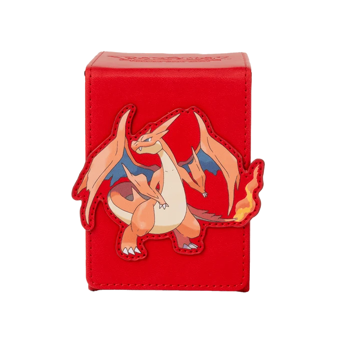UP - Mega Charizard Y Alcove Flip Deck Box for the Pokémon Trading Card Game