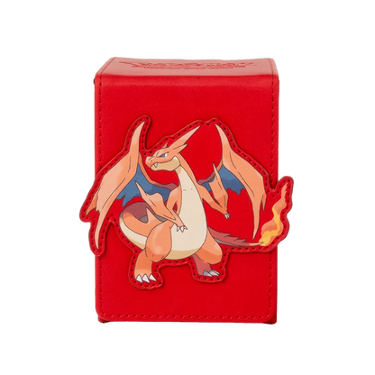 UP - Mega Charizard Y Alcove Flip Deck Box for the Pokémon Trading Card Game
