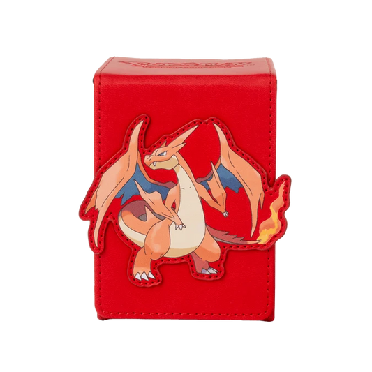 UP - Mega Charizard Y Alcove Flip Deck Box for the Pokémon Trading Card Game
