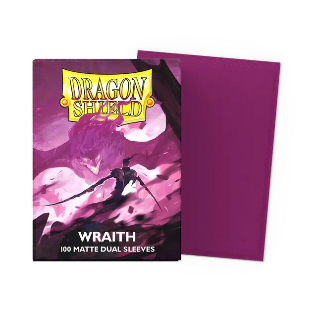 Dragon Shield - Dual Matte Sleeves - Wraith (100 Sleeves)