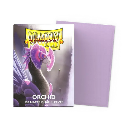 Dragon Shield - Dual Matte Sleeves - Orchid (100 Sleeves)