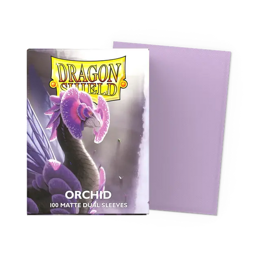 Dragon Shield - Dual Matte Sleeves - Orchid (100 Sleeves)