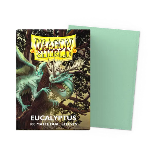 Dragon Shield - Dual Matte Sleeves - Eucalyptus (100 Sleeves)