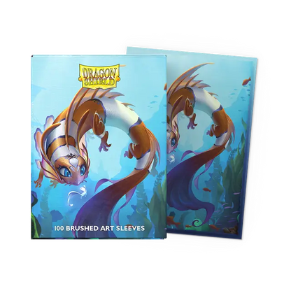Dragon Shield - Standard size Brushed Art Sleeves - The Cinderfin (100 Sleeves)