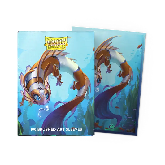 Dragon Shield - Standard size Brushed Art Sleeves - The Cinderfin (100 Sleeves)