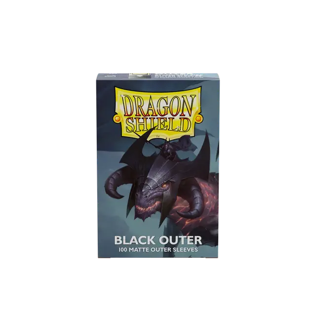 Dragon Shield - Black Outer (100 Sleeves)