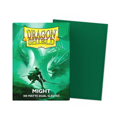 Dragon Shield - Dual Matte Sleeves - Might (100 Sleeves)