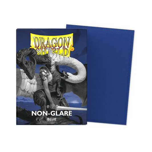 Dragon Shield - Matte Non-Glare Sleeves - Blue (100 Sleeves)