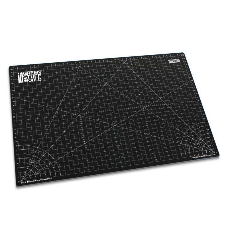 Green Stuff World - BLACK Cutting Mat A