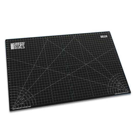 Green Stuff World - BLACK Cutting Mat A