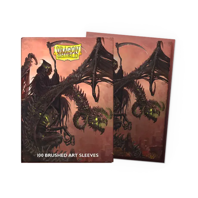 Dragon Shield - Brushed Art Sleeves - Halloween 2025 (100 Sleeves)