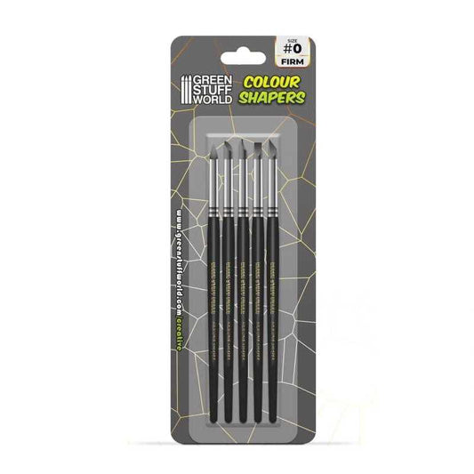 Green Stuff World - Clay Shapers - Color Shapers SIZE 0 - Black Firm