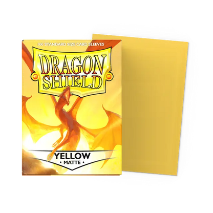 Dragon Shield - Yellow (100 Sleeves)