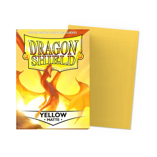 Dragon Shield - Yellow (100 Sleeves)