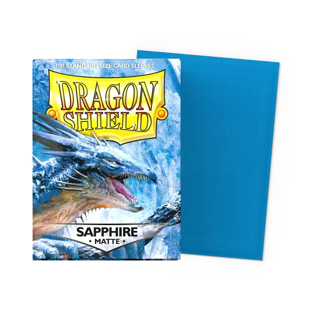 Dragon Shield - Sapphire (100 Sleeves)