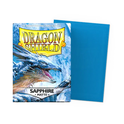 Dragon Shield - Sapphire (100 Sleeves)