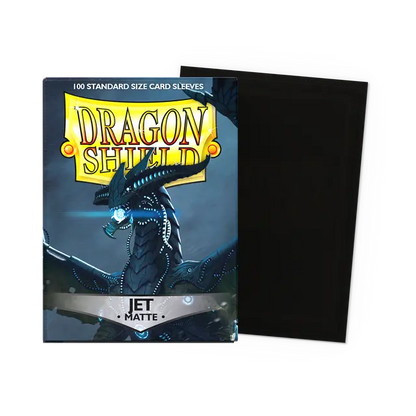 Dragon Shield - Standard Sleeves - Matte Jet (100 Sleeves)