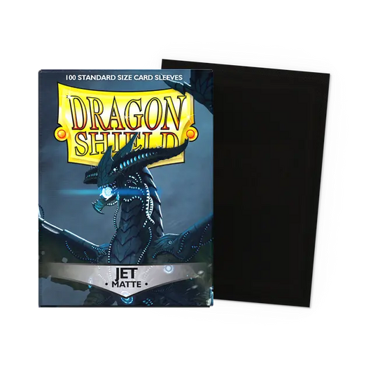 Dragon Shield - Standard Sleeves - Matte Jet (100 Sleeves)