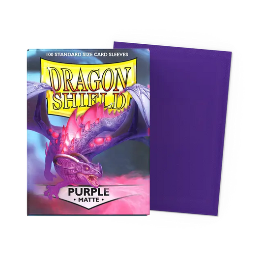 Dragon Shield - Purple (100 Sleeves)