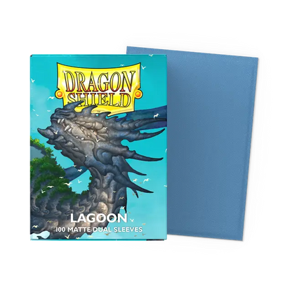 Dragon Shield - Dual Matte Sleeves - Lagoon (100 Sleeves)