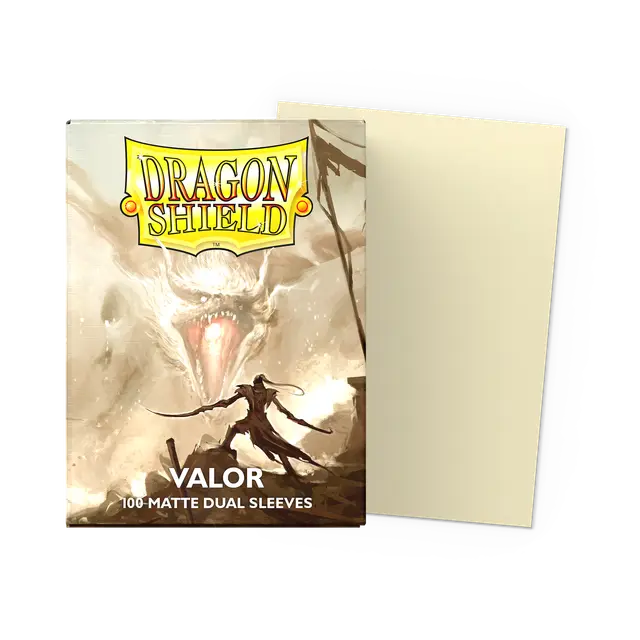Dragon Shield - Dual Matte Sleeves - Valor (100 Sleeves)