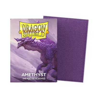 Dragon Shield - Matte Sleeves - Amethyst (100 Sleeves)