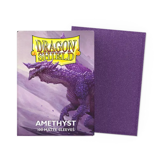Dragon Shield - Matte Sleeves - Amethyst (100 Sleeves)