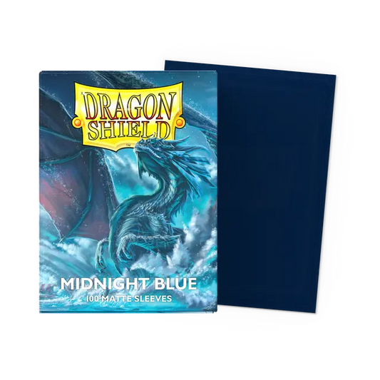 Dragon Shield - Matte Sleeves - Midnight Blue (100 Sleeves)