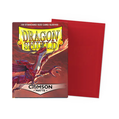 Dragon Shield - Crimson (100 Sleeves)