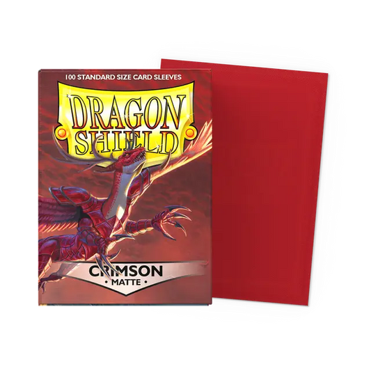 Dragon Shield - Crimson (100 Sleeves)