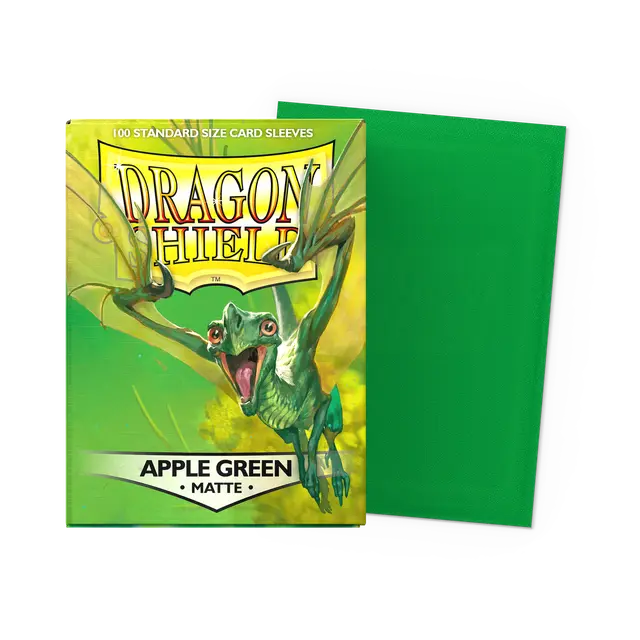Dragon Shield - Matte Sleeves - Apple Green (100 Sleeves)