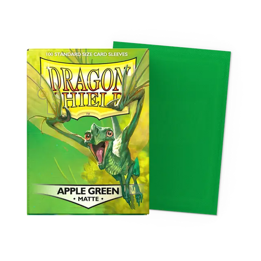 Dragon Shield - Matte Sleeves - Apple Green (100 Sleeves)