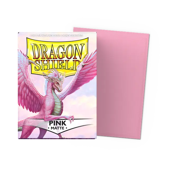Dragon Shield - Pink (100 Sleeves)