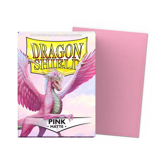 Dragon Shield - Pink (100 Sleeves)