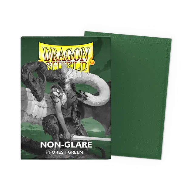 Dragon Shield - Matte Non-Glare Sleeves - Forest Green (100 Sleeves)