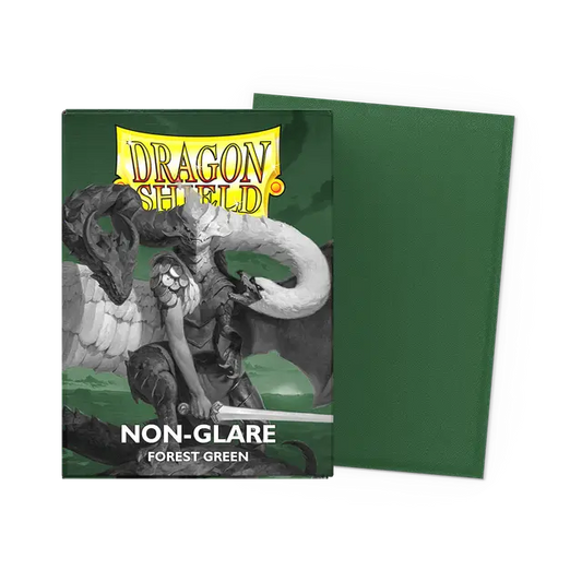Dragon Shield - Matte Non-Glare Sleeves - Forest Green (100 Sleeves)