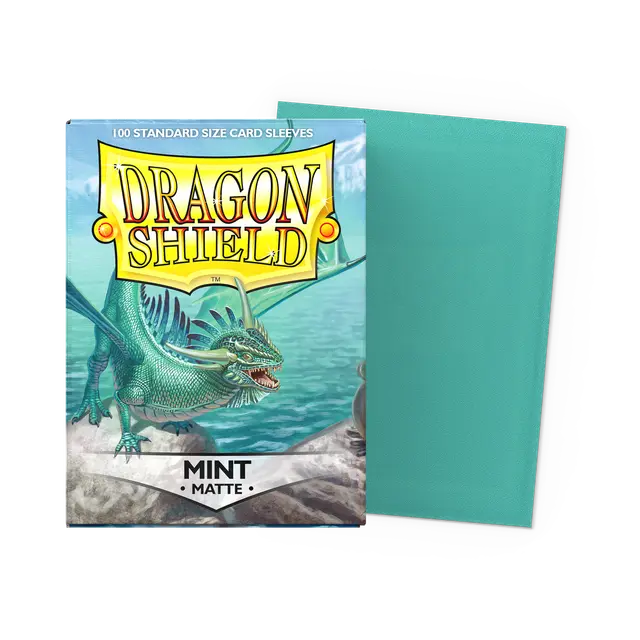Dragon Shield - Mint (100 Sleeves)