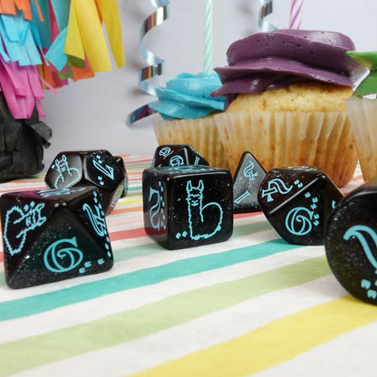 D&D - Q WORKSHOP 20 years: Llama Dice Set