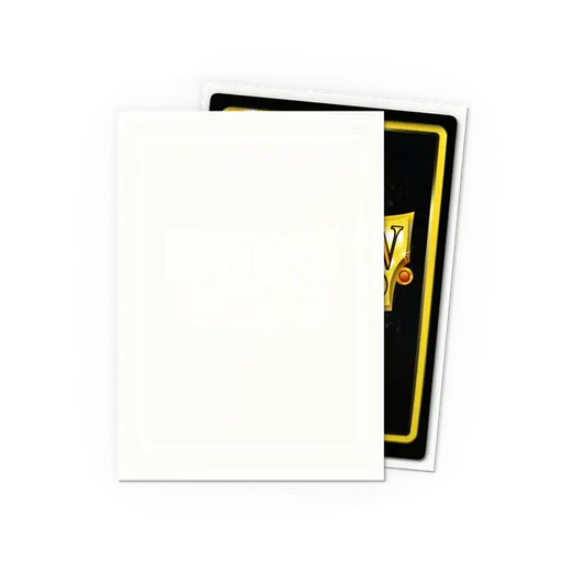 Dragon Shield - Matte Sleeves - White (100 Sleeves)