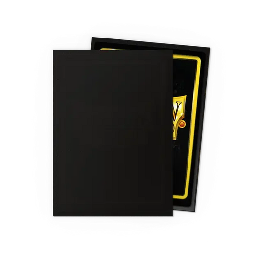 Dragon Shield - Standard Sleeves - Matte Jet (100 Sleeves)
