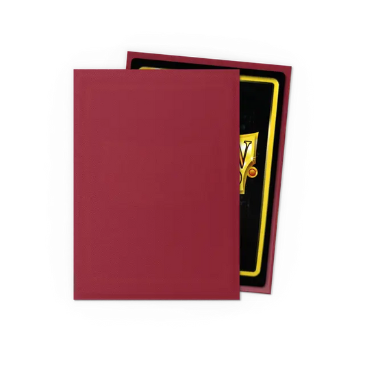 Dragon Shield - Matte Sleeves - Blood Red (100 Sleeves)