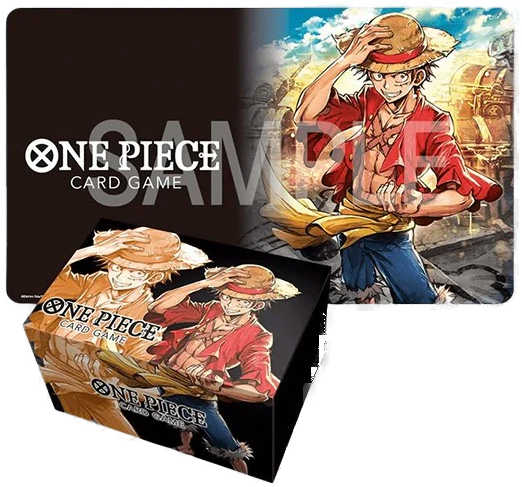 One Piece TCG - Playmat and Storage Box Set Monkey.D.Luffy